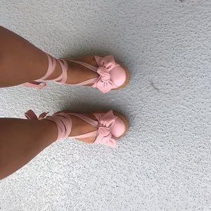 Fenty Puma by Rihanna Bow Leather Creeper Sandal